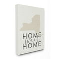 thumbnail image 1 of Stupell  Home Sweet Home NYC Typography Stretched Canvas Wall Art 24 x 30, 1 of 4