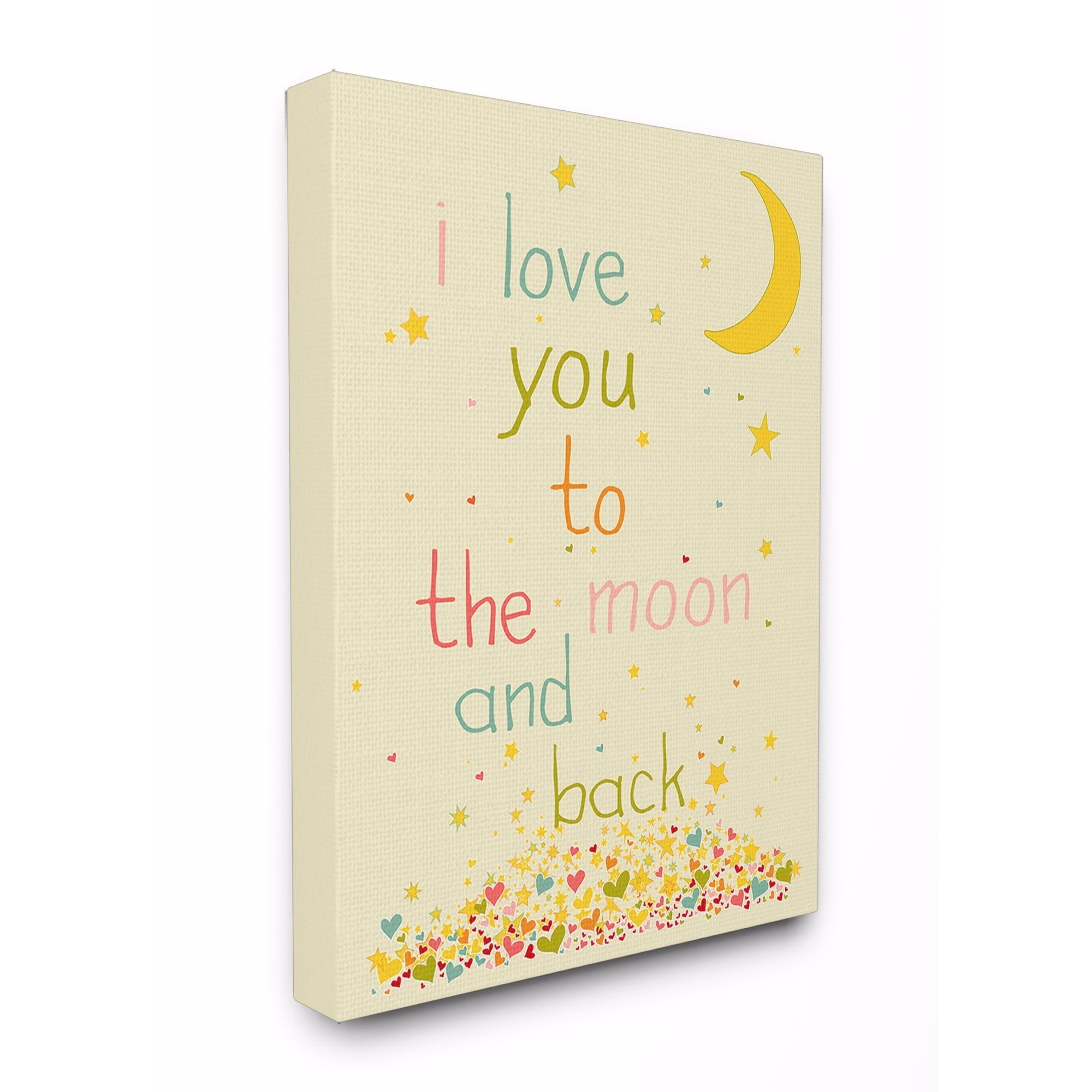 Stupell I Love You To The Moon And Back Wall Art 30x40