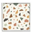 thumbnail image 1 of Stupell Indtries Abstract Confetti Rock Shapes Neutral Brown Orange Grey,24 x 24,Design by Veronique Charron, 1 of 7