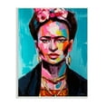 thumbnail image 1 of Stupell Indtries Abstract Frida Portrait Contemporary Paint Patch Collage,13 x 19,Design by Lana Tikhonova, 1 of 6