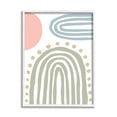 thumbnail image 1 of Stupell Indtries Abstract Rainbow Sky Pink Sun Polka Dots,11 x 14,Design by Elizabeth Medley, 1 of 7