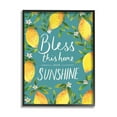thumbnail image 1 of Stupell Indtries Bless This Home with Sunshine Phrase Spring Lemons,24 x 30,Design by Heather McLaughlin, 1 of 7