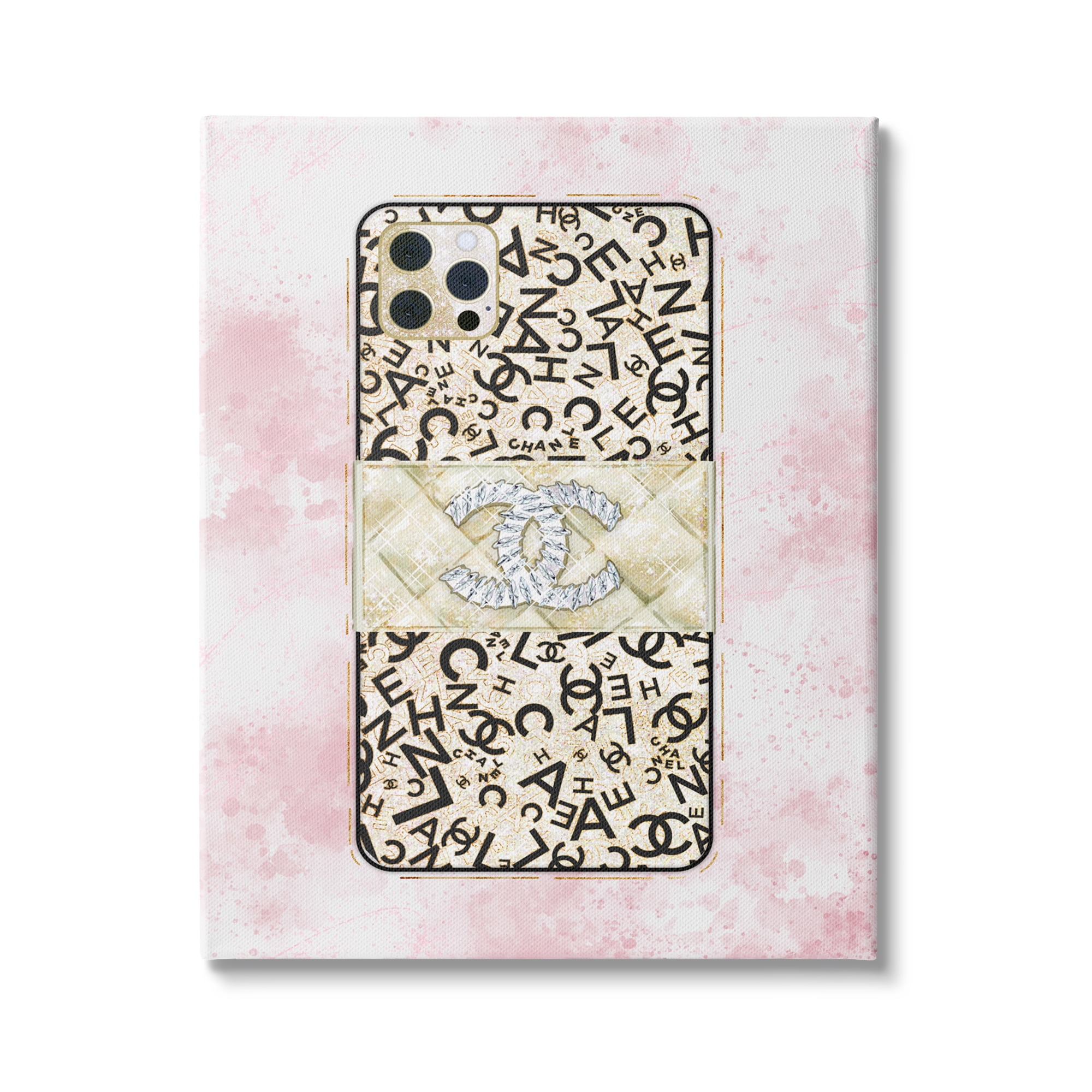 Stupell Indtries Chic Fashion Cellphone Still Life Glam Design Culture,24 x 30,Design by Ziwei Li