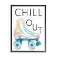 thumbnail image 1 of Stupell Indtries Chill Out Sassy Phrase Disco Glam Roller Skates,16 x 20,Design by Ziwei Li, 1 of 7
