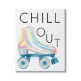 thumbnail image 1 of Stupell Indtries Chill Out Sassy Phrase Disco Glam Roller Skates,24 x 30,Design by Ziwei Li, 1 of 6
