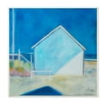 thumbnail image 1 of Stupell Indtries Contemporary Beach Hoe Landscape Soft Minimal Blue Waters,12 x 12,Design by Snne Marie, 1 of 6
