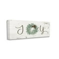 thumbnail image 1 of Stupell Indtries Country Inspired Joy Winter Wreath Design Designed by Grace Popp, 1 of 6