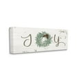 thumbnail image 1 of Stupell Indtries Country Inspired Joy Winter Wreath Design Designed by Grace Popp, 1 of 4