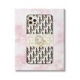 thumbnail image 1 of Stupell Indtries Deluxe Glam Cellphone Still Life Pink Splatter Pattern,36 x 48,Design by Ziwei Li, 1 of 6