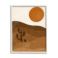 thumbnail image 1 of Stupell Indtries Desert Cact Rolling Hills Bold Orange Sun Landscape,16 x 20,Design by Birch&Ink, 1 of 7