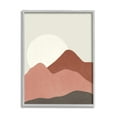 thumbnail image 1 of Stupell Indtries Desert Mountain Sunrise Landscape Warm Terracotta Tones,24 x 30,Design by Taylor Shannon Designs, 1 of 7