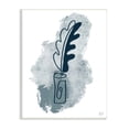 thumbnail image 1 of Stupell Indtries Feather Quill Ink Pot Abstract Lines Soft Blues,13 x 19,Design by Birch&Ink, 1 of 6