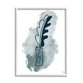 thumbnail image 1 of Stupell Indtries Feather Quill Ink Pot Abstract Lines Soft Blues,24 x 30,Design by Birch&Ink, 1 of 7