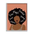 thumbnail image 1 of Stupell Indtries Fierce Proud Beautiful Strong Sentiments Female Hair Portrait,24 x 30,Design by JJ Design Hoe LLC, 1 of 7