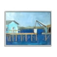 thumbnail image 1 of Stupell Indtries Fisherman's Work Station Abstract Coastal Town Shipyard Dock,14 x 11,Design by Snne Marie, 1 of 7