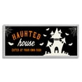 thumbnail image 1 of Stupell Indtries Haunted Hoe Enter at Own Risk Spooky Halloween,30 x 13,Design by Natalie Carpentieri, 1 of 7