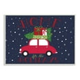 thumbnail image 1 of Stupell Indtries Home for Holidays Sentiment Red Car Presents Snow,15 x 10,Design by Amanda McGee, 1 of 6