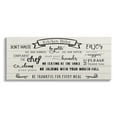 thumbnail image 1 of Stupell Indtries Kitchen Rules List Family Happiness Motivational Phrases,24 x 10,Design by CAD Designs, 1 of 6