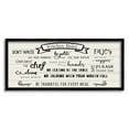 thumbnail image 1 of Stupell Indtries Kitchen Rules List Family Happiness Motivational Phrases,30 x 13,Design by CAD Designs, 1 of 5
