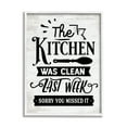 thumbnail image 1 of Stupell Indtries Kitchen Was Clean Last Week Funny Home Phrase,11 x 14,Design by Lettered and Lined, 1 of 7