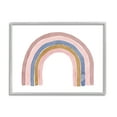 thumbnail image 1 of Stupell Indtries Minimal Five Arch Rainbow Pink Blue Gold,14 x 11,Design by Lucille Price, 1 of 7