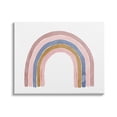 thumbnail image 1 of Stupell Indtries Minimal Five Arch Rainbow Pink Blue Gold,30 x 24,Design by Lucille Price, 1 of 5