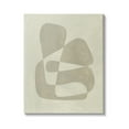 thumbnail image 1 of Stupell Indtries Minimal Shape Abstraction Contrasting Line Tones Beige Tan,36 x 48,Design by Emma Caroline&nbsp;, 1 of 6