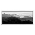 thumbnail image 1 of Stupell Indtries Misty Sky Open Mountain Landscape Black White Photography,24 x 10,Design by Danita Delimont, 1 of 7