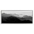 thumbnail image 1 of Stupell Indtries Misty Sky Open Mountain Landscape Black White Photography,30 x 13,Design by Danita Delimont, 1 of 5