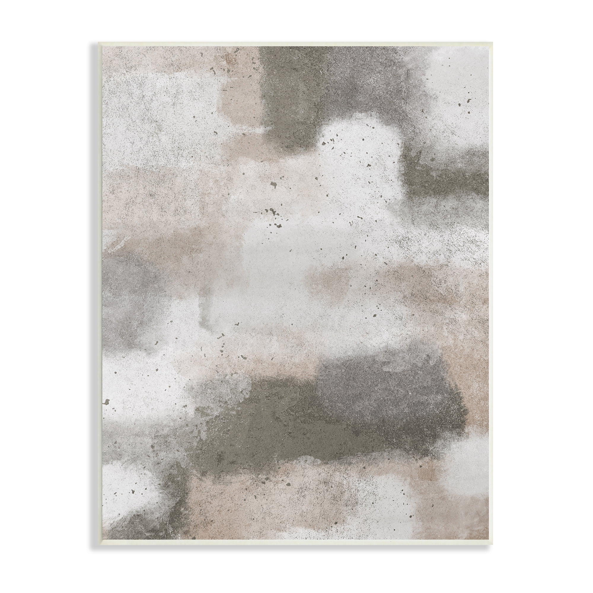 Stupell Indtries Modern Abstract Open Scene Soft Neutral Brown Tones,10 x 15,Design by Marc Prime