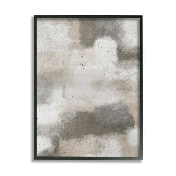 Stupell Indtries Modern Abstract Open Scene Soft Neutral Brown Tones,11 x 14,Design by Marc Prime
