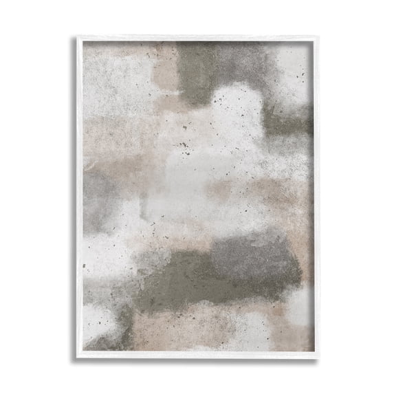 Stupell Indtries Modern Abstract Open Scene Soft Neutral Brown Tones,16 x 20,Design by Marc Prime