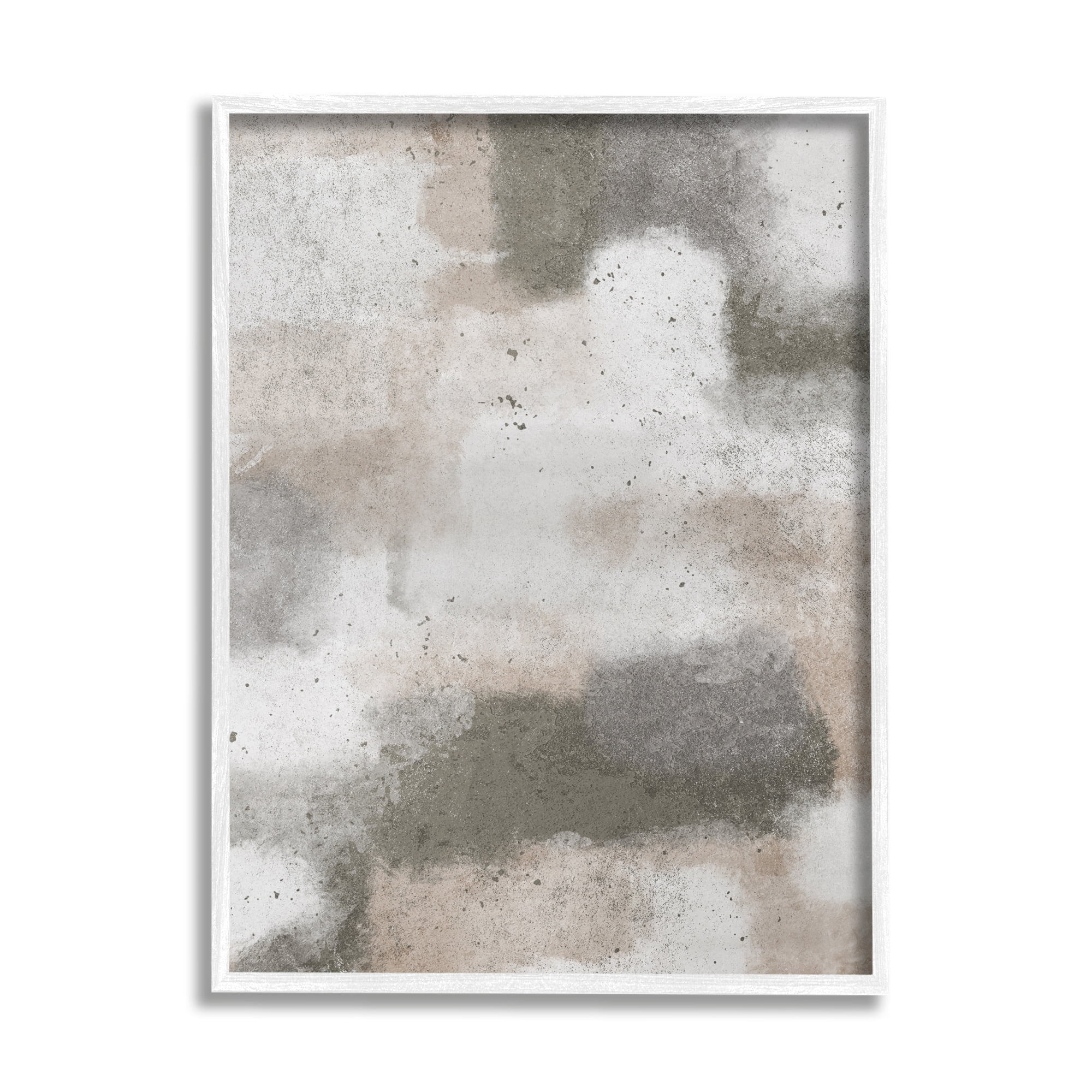Stupell Indtries Modern Abstract Open Scene Soft Neutral Brown Tones,24 x 30,Design by Marc Prime
