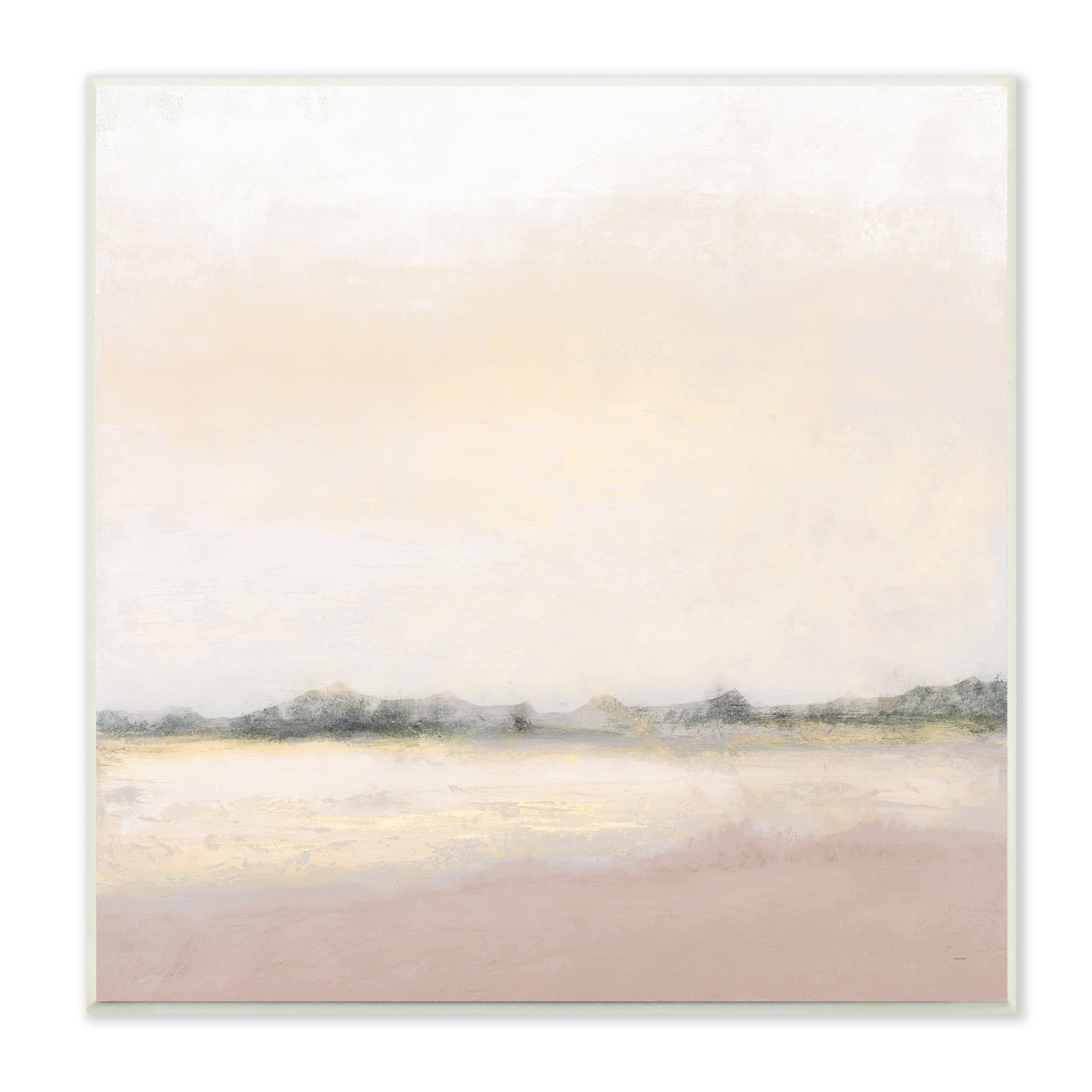 Stupell Indtries Muted Prairie Landscape Sun Bleached Open Fields,12 x 12,Design by Michael Marcon