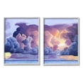 thumbnail image 1 of Stupell Indtries Nautical Horizon Sunset Sky Purple Blue Clouds,16 x 20,Design by Grace Popp, 1 of 7