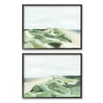 thumbnail image 1 of Stupell Indtries Ocean Coastline Greenery Beach Green Beige Blue,14 x 11,Design by Annie Warren, 1 of 7