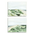 thumbnail image 1 of Stupell Indtries Ocean Coastline Greenery Beach Green Beige Blue,15 x 10,Design by Annie Warren, 1 of 6