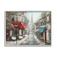 thumbnail image 1 of Stupell Indtries Parisian City Streets Traditional Countryside Bistro Architecture,30 x 24,Design by Ruane Manning, 1 of 7