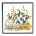 thumbnail image 1 of Stupell Indtries Patchwork Patterned Pumpkins Fall Harvest Still Life,24 x 24,Design by Nan, 1 of 7
