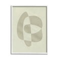 thumbnail image 1 of Stupell Indtries Round Contrasting Shape Abstraction Beige Tan Arrangement,11 x 14,Design by Emma Caroline&nbsp;, 1 of 7