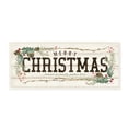 thumbnail image 1 of Stupell Industries Rustic Merry Christmas Friends and Family Sign Inspirational Painting Unframed Art Print Wall Art, 7 x 17, 1 of 6