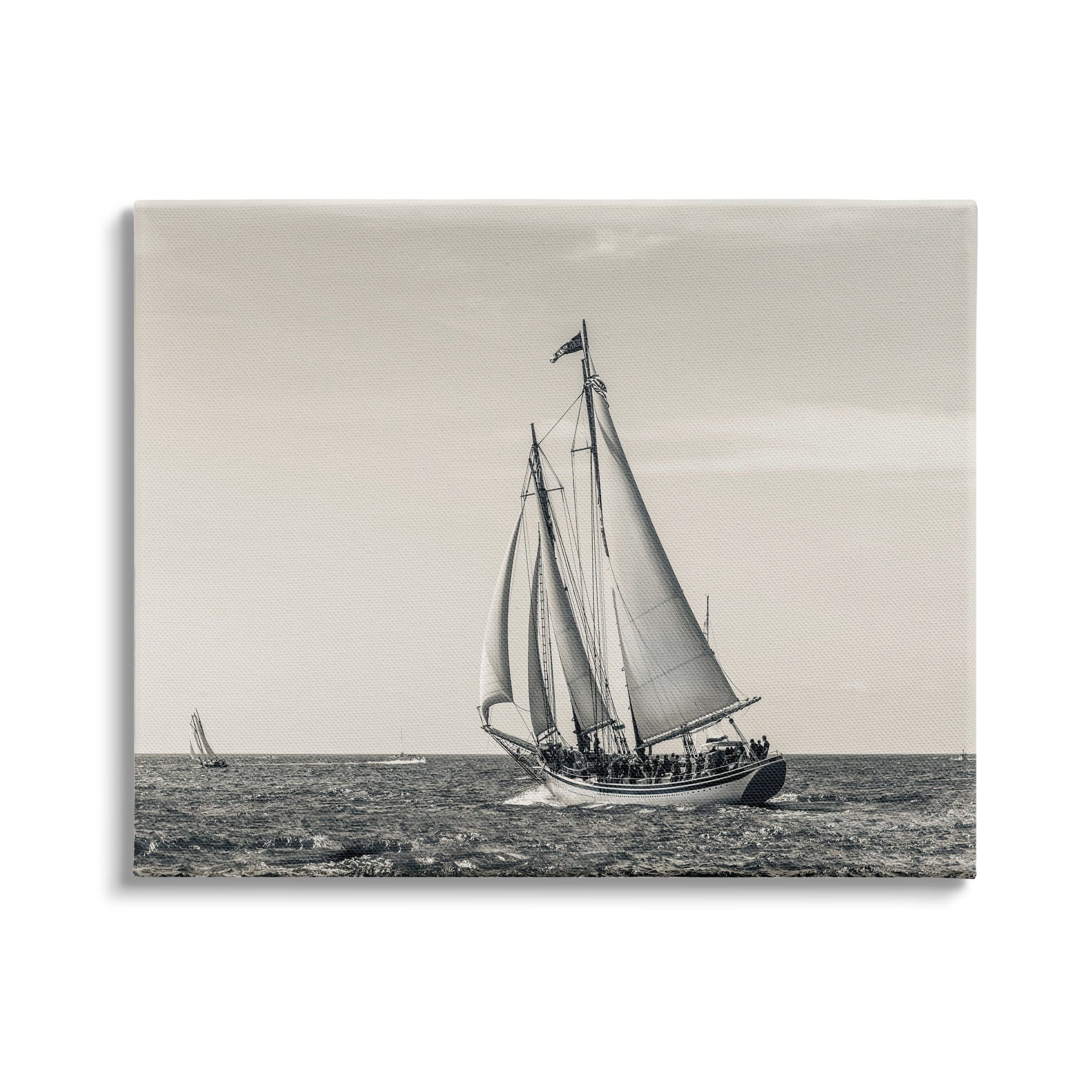 Stupell Indtries Ship At Full Sail Crowded Boat Nautical Photography,48 x 36,Design by Danita Delimont