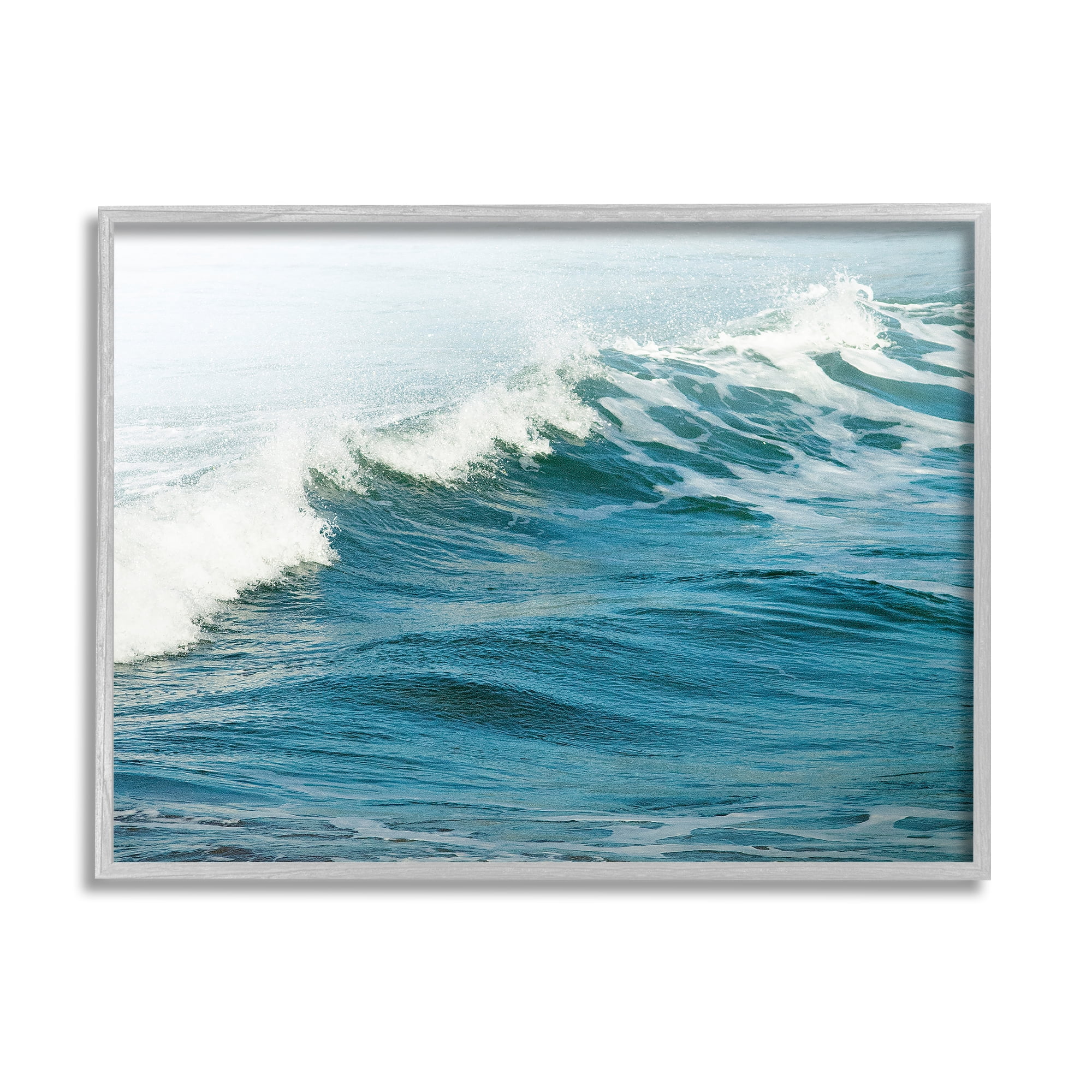 Stupell Indtries Small Wave White Caps Water Motion Ocean Study,14 x 11,Design by Ian Winstanley