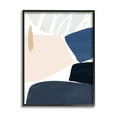 thumbnail image 1 of Stupell Indtries Stacked Abstract Shape Collage Modern Pink Blue Beige,24 x 30,Design by Victoria Barnes, 1 of 7