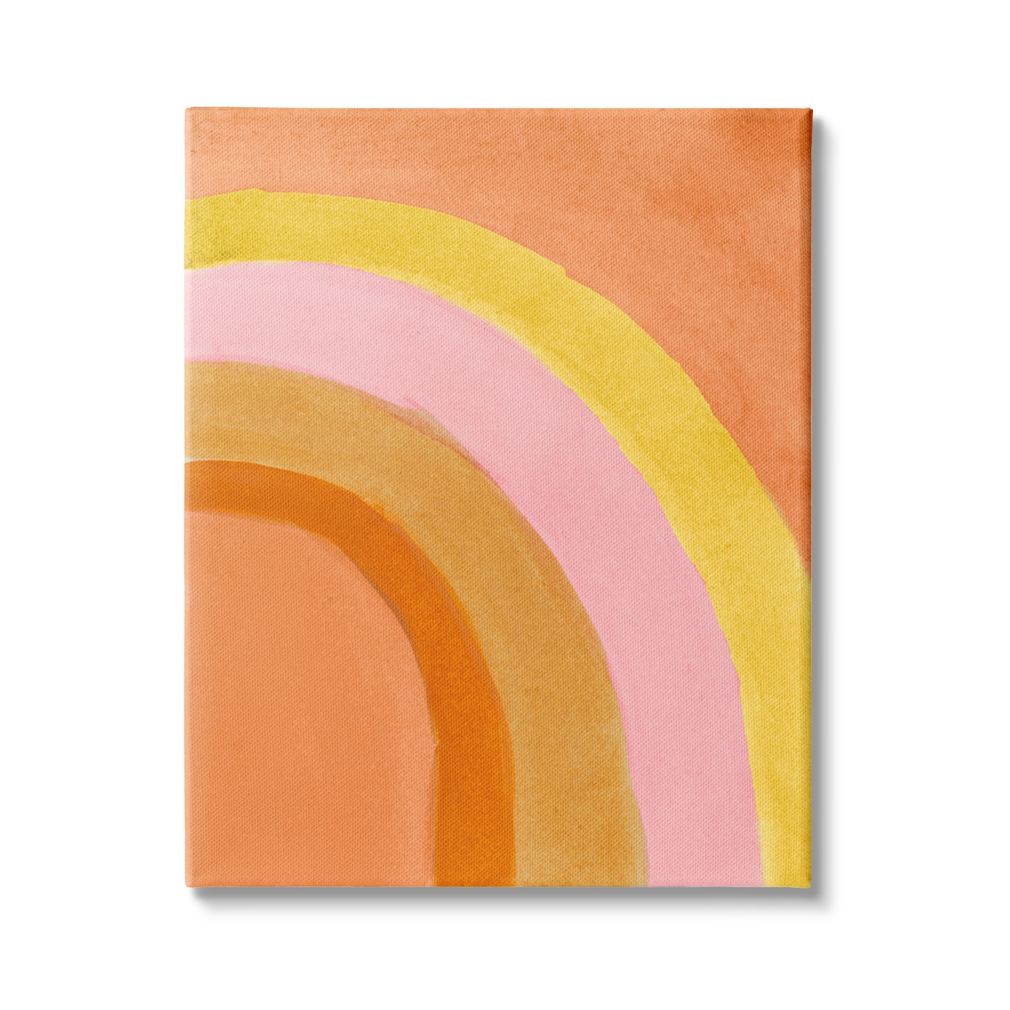 Stupell Indtries Summer Sun Rainbow Warm Tone Arches,24 x 30,Design by Emily Navas
