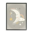 thumbnail image 1 of Stupell Indtries Sweet Dreams Little One Sentiment Sleeping Crescent Moon,24 x 30,Design by Louise Allen Designs, 1 of 7