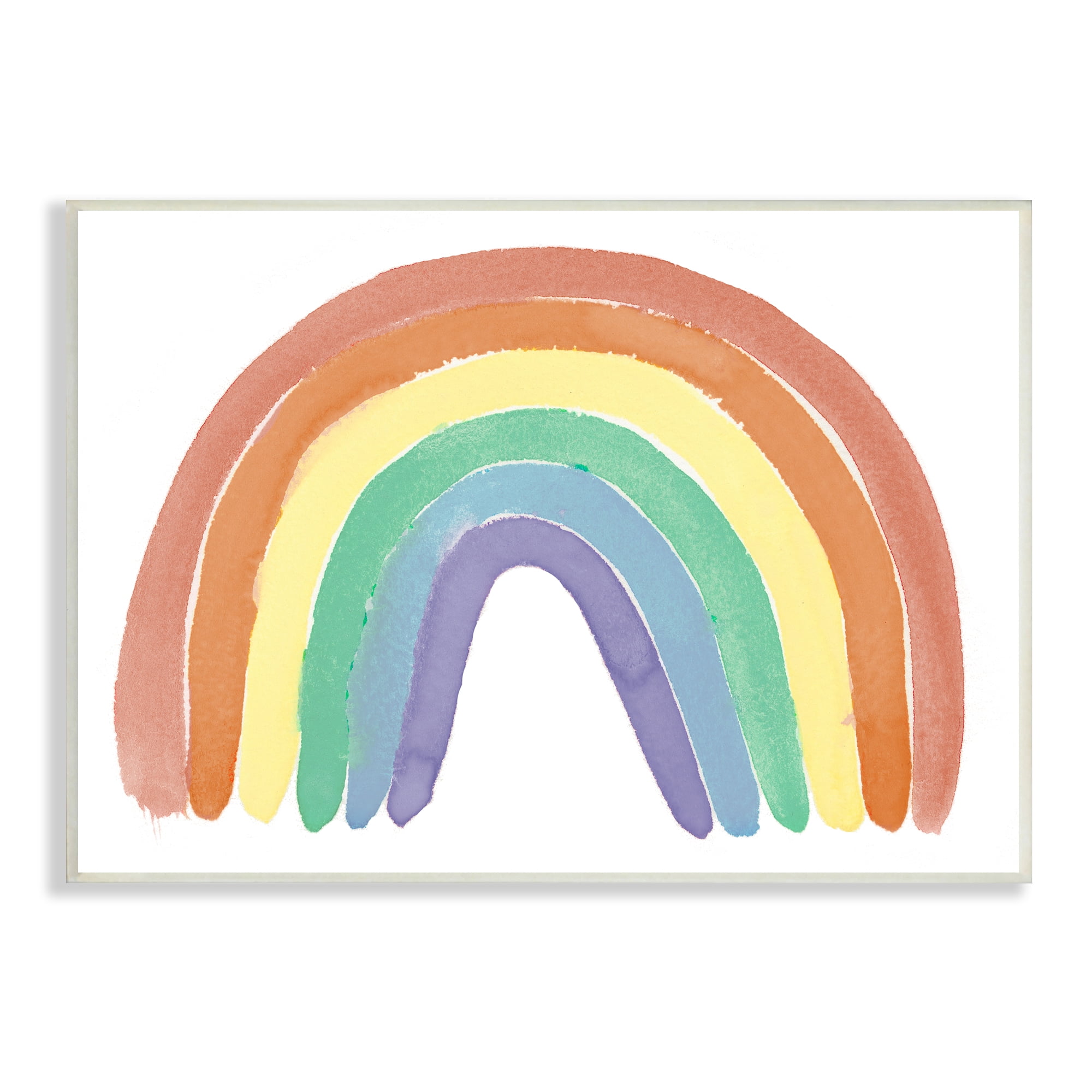 Stupell Indtries Traditional Rainbow Arches Round Organic Curves,15 x 10,Design by Melanie Torres
