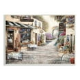 thumbnail image 1 of Stupell Indtries Traditional Village City Architecture Charming Bistro Scene,19 x 13,Design by Ruane Manning, 1 of 6