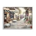 thumbnail image 1 of Stupell Indtries Traditional Village City Architecture Charming Bistro Scene,30 x 24,Design by Ruane Manning, 1 of 7