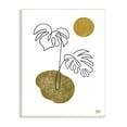 thumbnail image 1 of Stupell Indtries Tropical Monstera Palms Line Drawing Abstract Desert Sky,10 x 15,Design by Birch&Ink, 1 of 5